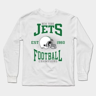 New York Jets Football Champion Long Sleeve T-Shirt